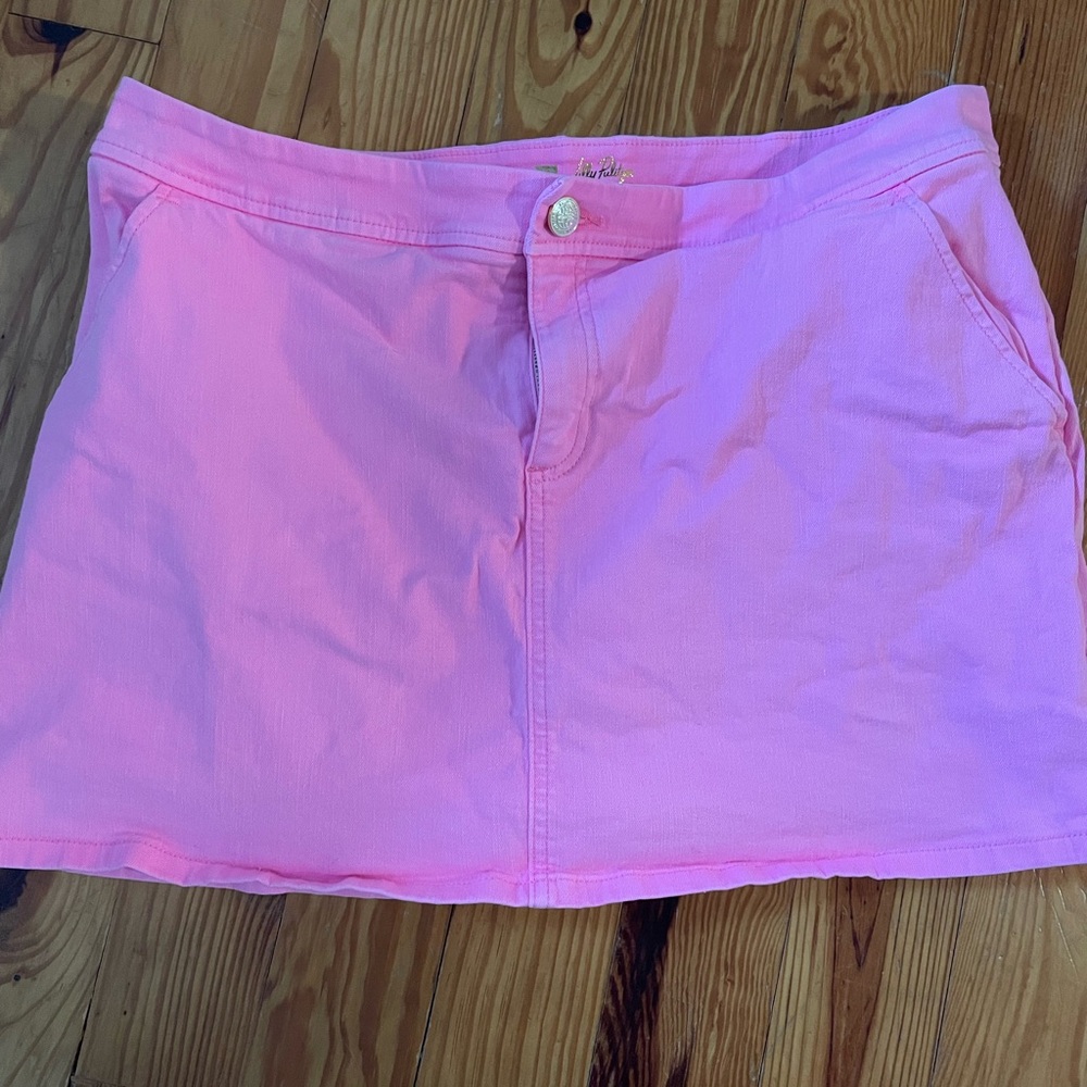 Lilly Pulitzer Vibrant Pink Skirt
